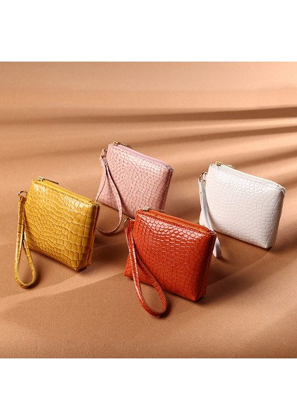 Kadın Çanta Timsah Desen Bayanlar Mini El Çantası Rahat Katı Bayanlar Bozuk Para Cüzdanı Fermuar Küçük Taşınabilir Çanta Кошелек Женский (Yurt Dışından) fiyatları