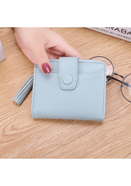 Kadın Kız Mini Püskül Küçük Cüzdan Bozuk Para Cüzdanı Kredi Kartı Tutucu Organizatör Cep Klasik Katı Çantalar Yeni Moda Cüzdan (Yurt Dışından) indirimleri