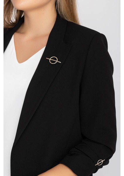 Kadın Blazer Kolu Büzgülü Ceket modelleri