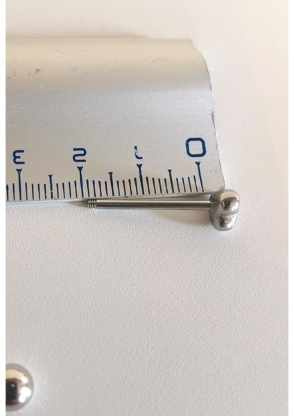 Cerrahi Çelik Sevgiliye Kalp Dil Piercingi - Bar Uzunluğu 18 mm - 1 Adet modelleri