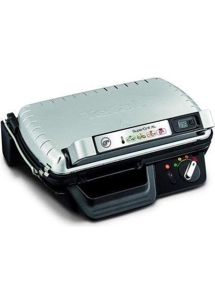 Paslanmaz Çelik - Inox Premium Xl Döküm Izgara ve Tost Makinesi