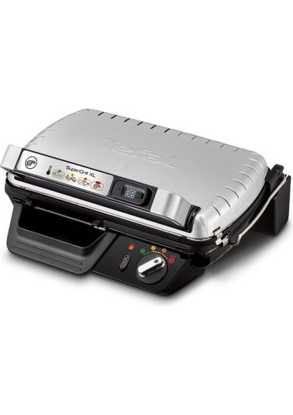 Paslanmaz Çelik - Inox Premium Xl Döküm Izgara ve Tost Makinesi
