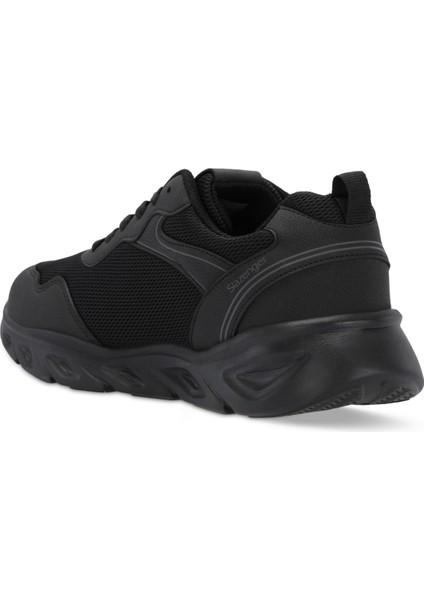 ELON I Erkek Sneaker Koşu & Yürüyüş Ayakkabısı Siyah / Siyah