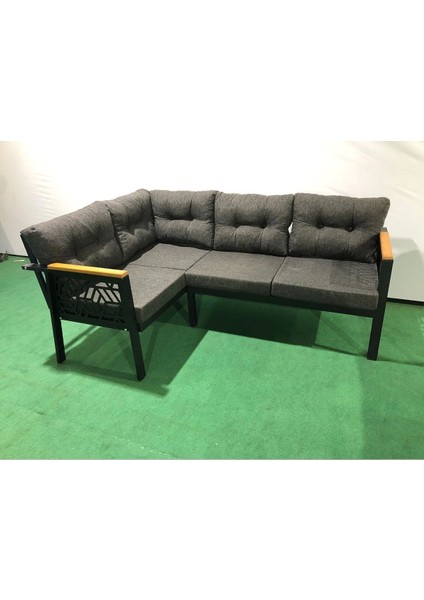 Melisa 2+2 Köşe Yön Değiştirilebilir Koltuk Takımı Balkon-Bahçe-Kafe-Çay Seti Fonksiyonel