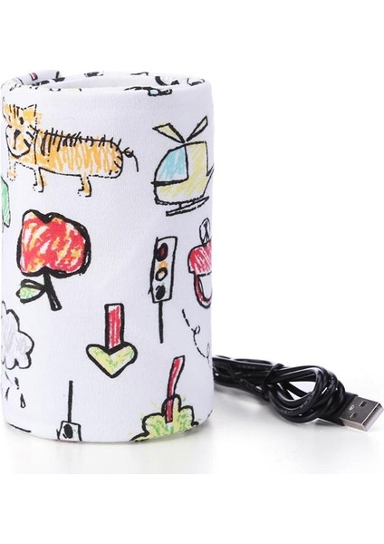 Seyahat Arabası USB Süt Su Isıtıcı Bebek Biberon Isıtıcı Gıda Termostatı (Yurt Dışından) fiyatları