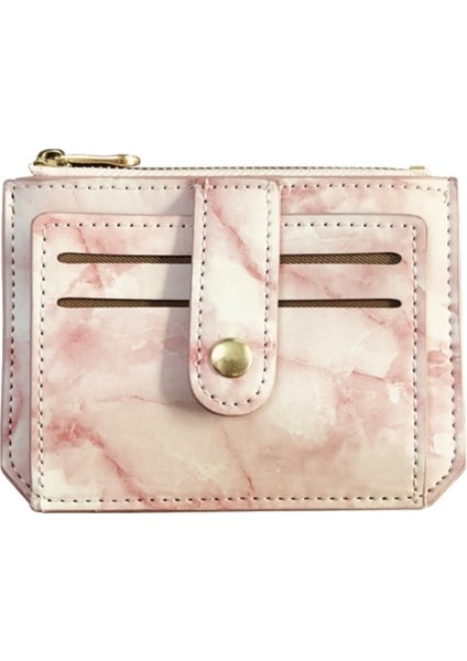 Mermer Dokulu Kart Tutucu Kısa Beyaz Küçük Çoklu Kart Kart Çantası Iş Cebi Ince Ince Kımlık Kredi Kartı Para Tutucu Cüzdan (Yurt Dışından) fiyatları