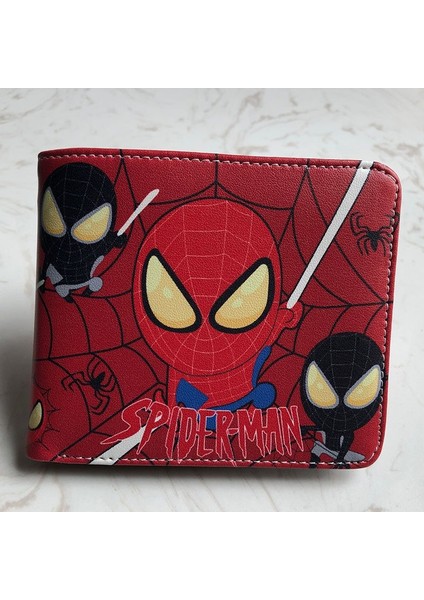Marvel Erkek Cüzdan S Versiyonu Kaptan Amerika Örümcek Adam Cüzdan Erkekler Komik Versiyonu Süper Kahramanlar Cüzdan Kadın Kartlıklı Cüzdan (Yurt Dışından) modelleri