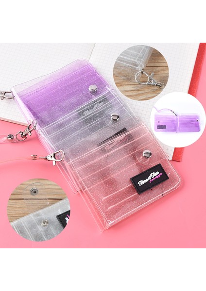 Pvc Temizle Jöle Çanta Mini Para Cüzdan Kart Sahibinin Şeffaf Kadın Çanta Bayan Çanta Cüzdan Jöle Kart Sahibinin (Yurt Dışından) modelleri