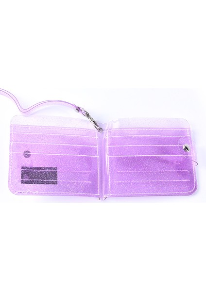 Pvc Temizle Jöle Çanta Mini Para Cüzdan Kart Sahibinin Şeffaf Kadın Çanta Bayan Çanta Cüzdan Jöle Kart Sahibinin (Yurt Dışından) fırsatları