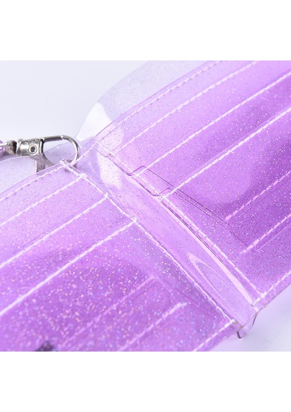 Pvc Temizle Jöle Çanta Mini Para Cüzdan Kart Sahibinin Şeffaf Kadın Çanta Bayan Çanta Cüzdan Jöle Kart Sahibinin (Yurt Dışından) indirimleri