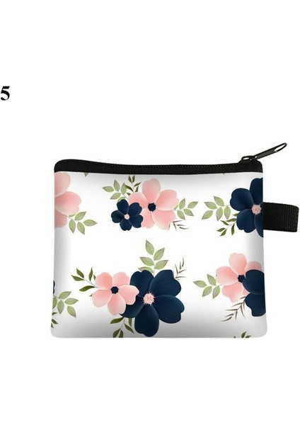 Kızlar Mini Para Çantası Küçük Taze Mavi Kelebek Baskılı Bozuk Para Cüzdanı Taşınabilir Fermuarlı Cüzdan Para Çantaları Kulaklık Kılıfı Çocuklar Hediyeler (Yurt Dışından) indirimleri