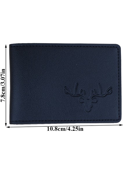 Pu Deri Ultra-Ince Sürücü Lisansı Tutucu Ehliyet Kılıfı Kımlık Çantası Dıy Kapak Araba Sürüş Belgeleri Klasörü Cüzdan Unisex (Yurt Dışından)