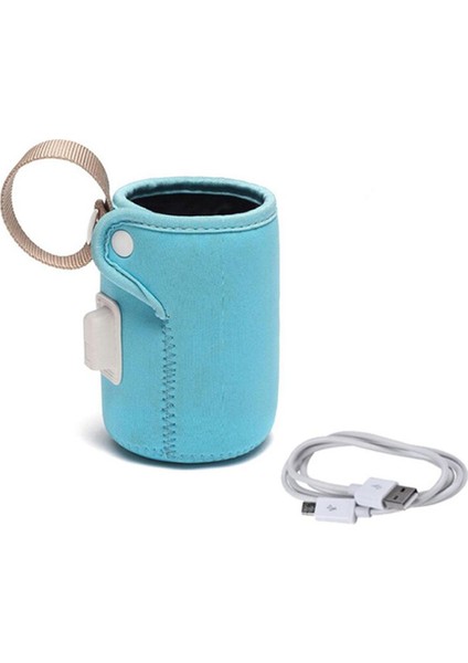 Süt Isıtıcı USB Biberon Isıtma Fincan Çocuk Şişe Taşınabilir Anti-Haşlanma Kaymaz Yalıtım Çantası (Yurt Dışından)