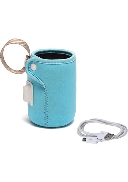 Süt Isıtıcı USB Biberon Isıtma Fincan Çocuk Şişe Taşınabilir Anti-Haşlanma Kaymaz Yalıtım Çantası (Yurt Dışından)