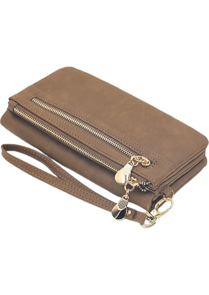Para Çantası Saf Renk Organizatör Kadın Cüzdan (Yurt Dışından)