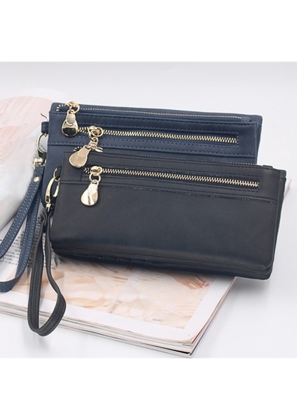 Para Çantası Saf Renk Organizatör Kadın Cüzdan (Yurt Dışından) modelleri