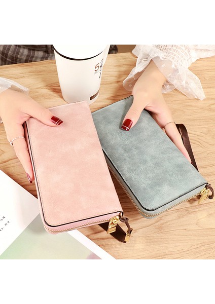 Marka Tasarımcısı Bileklik Cüzdan Kadın Birçok Bölüm Debriyaj Cüzdan Kadın Uzun Büyük Kart Çanta Bayan Çanta (Yurt Dışından) fırsatları