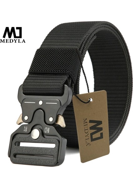MEN39S Taktik Kemer Hızlı Bırakma Metal Toka Naylon Kemer Eğitim Ekipmanları Kemer Spor Aksesuarları Saatler Içinde Sevk Edilir (Yurt Dışından)
