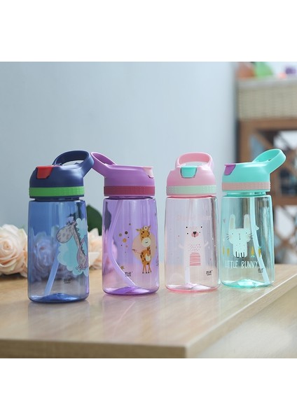 450 ml Benim Çocuklarım Su Biberon Çocuk Karikatür Tavşan Drinkware Çay Kahve Tatlı Şişe Çocuk Doğum Günü Sevimli Hediyeler (Yurt Dışından)