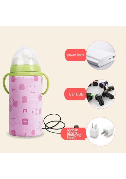 Biberon Isıtıcı Kapak Çanta Açık Seyahat Süt Biberon USB Isıtmalı Termostat (Yurt Dışından) fiyatları