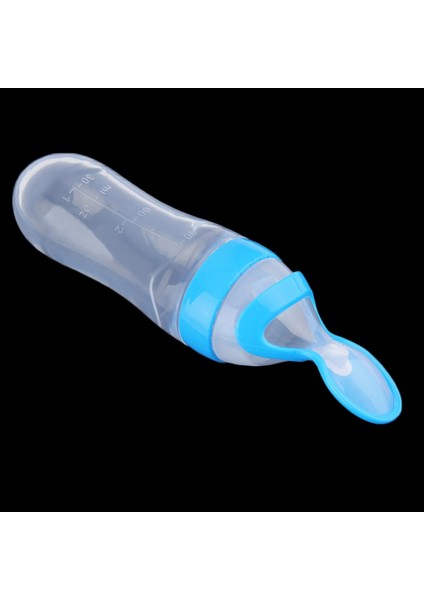 Bebek Silikon Sıkma Biberon S Gıdalı Pirinç Tahıl Besleyici 90ML-MAVI (Yurt Dışından) fırsatları