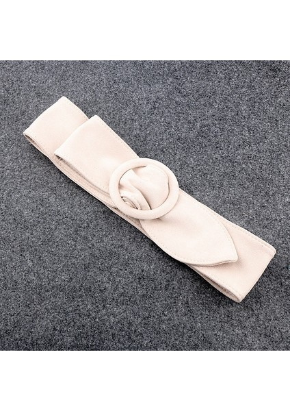 Kız Yuvarlak Düğme Süet Flanel Kemer Kadın Yumuşak Yüz Genişliği Dekorasyon Askısı Tasarımcı Kadife Moda Kemerler Cinturon (Yurt Dışından) fırsatları