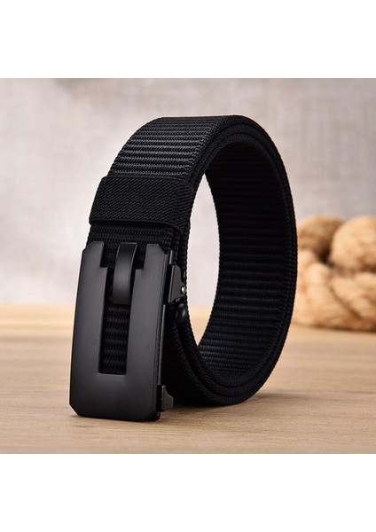 MEN39S Kemer Ordu Açık Spor Lüks Tasarımcı Toka Erkek Askeri Taktik Kemerler Kaliteli Naylon Kanvas Kemer (Yurt Dışından)