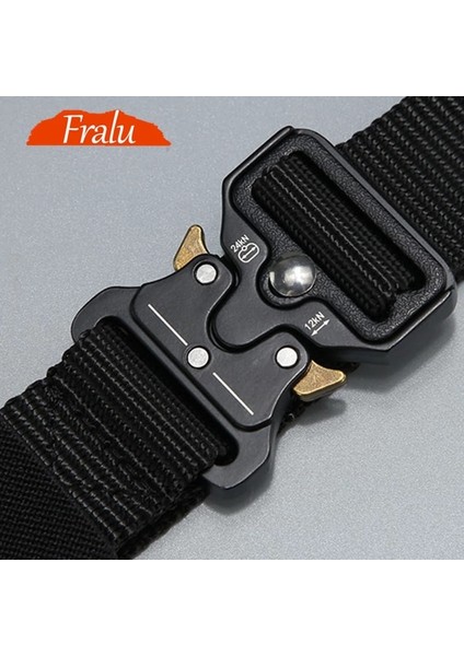 Fralu Kemer Erkekler Açık Avcılık Metal Taktik Kemer Çok Fonksiyonlu Alaşım Toka Deniz Piyadeleri Kanvas Kemer Erkekler Için (Yurt Dışından) fiyatları