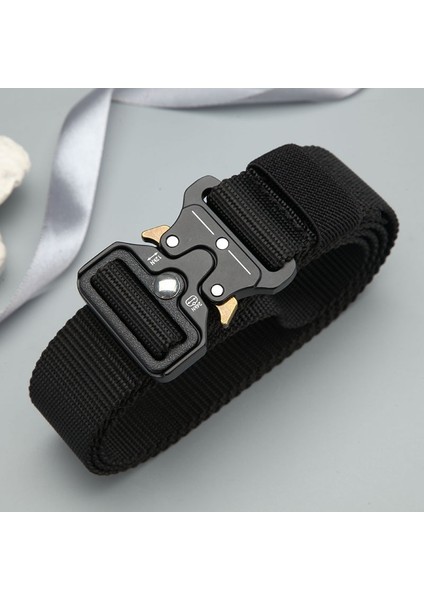 Fralu Kemer Erkekler Açık Avcılık Metal Taktik Kemer Çok Fonksiyonlu Alaşım Toka Deniz Piyadeleri Kanvas Kemer Erkekler Için (Yurt Dışından) indirimleri