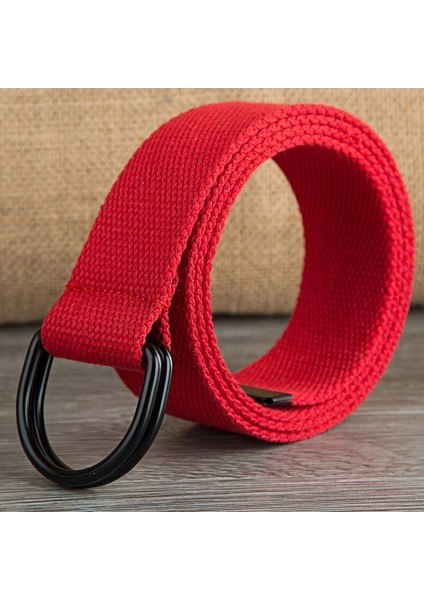 110-160 cm Uzun Punk Kanvas Kemer Erkek Kadın Kot Dekoratif Çift D Halka Tokalı Kemer Moda Sokak Stili Vahşi Kemer (Yurt Dışından) modelleri