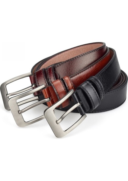 2020 Iş Erkek Kemerleri Deri Lüks Tasarım Pin Tokalı Kemerler Kot Için Siyah Kahverengi Bel Kemeri Kemer Klasik Ceinture Homme (Yurt Dışından) fırsatları
