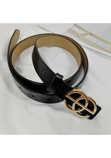 Lüks Marka Iki G Kemerler Kadınlar Için Hakiki Erkek Kemer Tasarımcı Kot Kemer Kadın Kuşak Kayışı Cintos Kadın (Yurt Dışından)