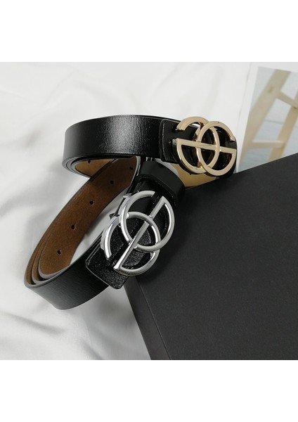 Lüks Marka Iki G Kemerler Kadınlar Için Hakiki Erkek Kemer Tasarımcı Kot Kemer Kadın Kuşak Kayışı Cintos Kadın (Yurt Dışından) fırsatları