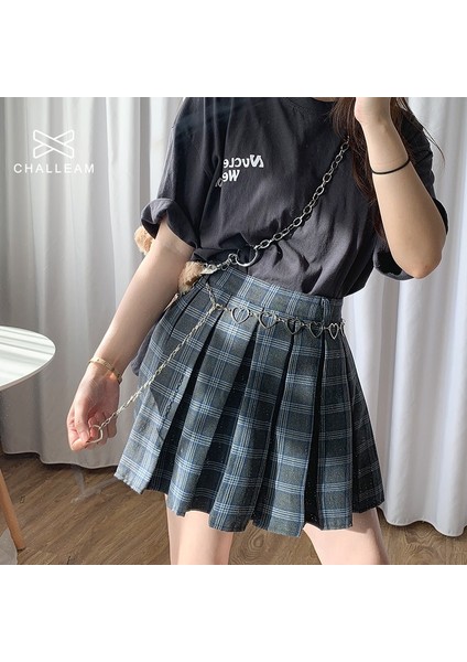 Kalp Zincir Kemer Kadınlar Için Bayan Moda Sevimli Trendy Gümüş Altın Saçaklar Yaz Plaj Bel Zinciri Kadın Metal Kemerler 137 (Yurt Dışından)