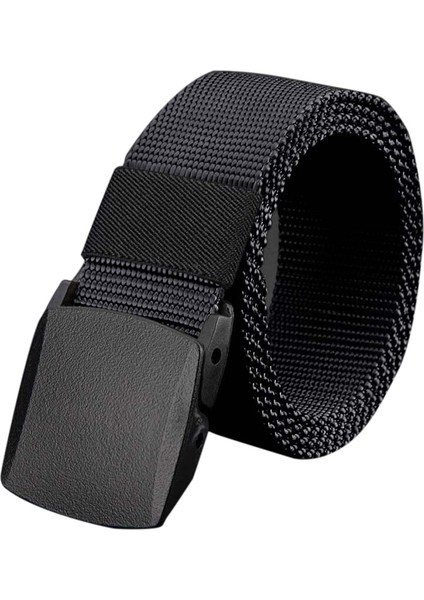 Askeri Erkek Kemeri Ordu Kemerleri Ayarlanabilir Kemer Erkekler Açık Seyahat Taktik Bel Kemeri Plastik Toka ile Pantolon Için 130CM (Yurt Dışından)