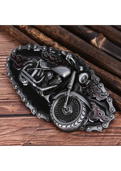 Loveshopping* Moda Erkekler Vintage Motosiklet Modelleme Kovboy Alaşım Tarzı Kemer Tokası (Yurt Dışından) indirimleri