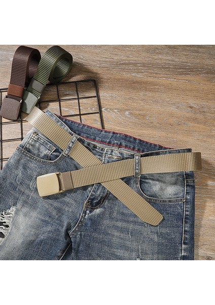 Kamuflaj Askeri Taktik Kemer Erkekler Açık Spor Eğitim Kot Kanvas Kemer Moda Lüks Kalite Marka Naylon Kemer (Yurt Dışından) indirimleri