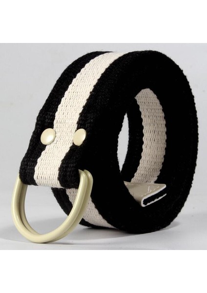 Newstyle Çift Tırnak Kanvas Kemer D Çift Halka Tokalı Kemerler Moda Erkek/kadın Karışık Bel Kemeri Kot Pantolon Harajuku Kemer (Yurt Dışından) modelleri