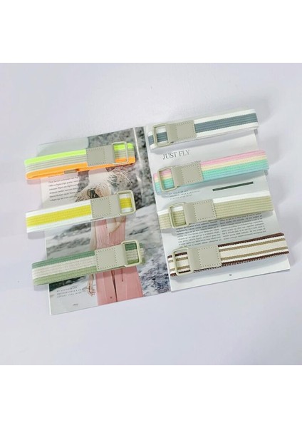 Kaliteli Moda Rahat Erkek Kanvas Kemer Metal Çift Halkalı Kare Toka Renkli Kemer Tasarımcısı Kadın Genç Kemerleri (Yurt Dışından) modelleri