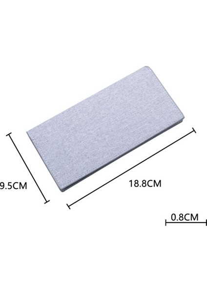 Yeni Erkek Cüzdan Ince Ince Cüzdan Tuval Uzun Erkek Iş Debriyaj Çanta Bozuk Para Cüzdanı Lüks Marka Erkek Cüzdanlar Carteira Masculina (Yurt Dışından) fırsatları