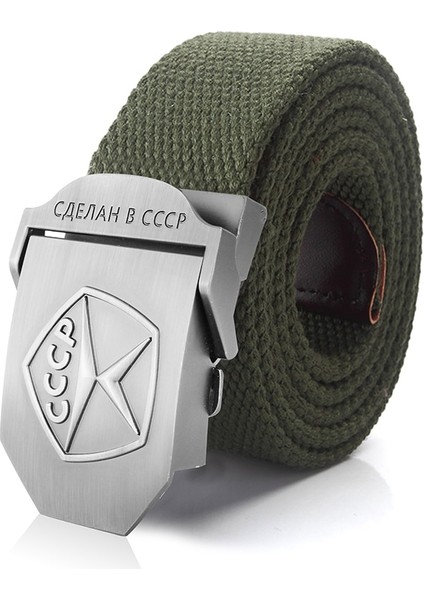 Supsindy Menampwomen Kanvas Kemerler 3D Cccp Sovyet Hafıza Mark Askeri Taktik Vatansever Askerler Erkek Kayış Kot Kemer (Yurt Dışından) fırsatları