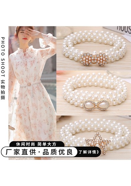 Trendy Inci Bel Zinciri Kadın Moda Taklidi Elastik Elbise Kemer Bayanlar Tasarımcı Ince Bel Kemerleri Giyim Aksesuarları (Yurt Dışından) fiyatları