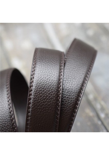 Pu Kemer Erkekler Için Siyah/kahve Kaliteli Erkek Kayış 3.5cm Genişlik Pantolon Kemeri Hiçbir Toka Erkek Kemer Takım Elbise Otomatik Toka (Yurt Dışından) indirimleri