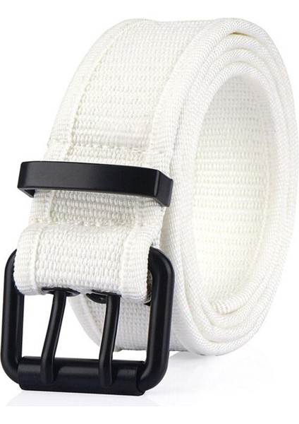 Resmi Otantik 3.8 cm Erkekler Için Tuval Sert Alaşım Toka Kaliteli Doğal Tuval Açık Çalışma Kemeri Yürüyüş Aksesuarları (Yurt Dışından)