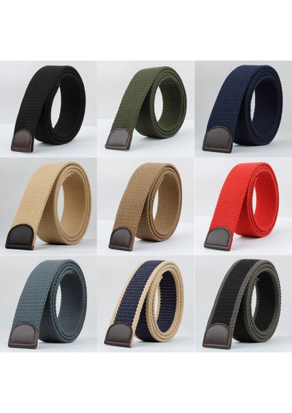 Yeni Taktik Kanvas Kemer Aksesuarları Toka Olmadan Ayrı Genişlik 3.8 cm Kalınlık 4mm Kaliteli MEN39S Kemer WOMEN39S Kemer (Yurt Dışından) fiyatları