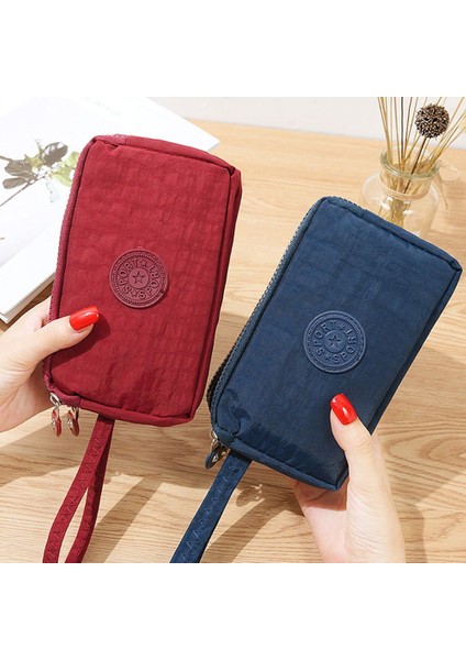 Adet Yeni Moda Kadın Cüzdan Bayan Tuval Debriyaj Para Telefon Kart Tutucu Çanta Uzun Çanta Cüzdan Kaliteli Akşam Çanta (Yurt Dışından) fiyatları