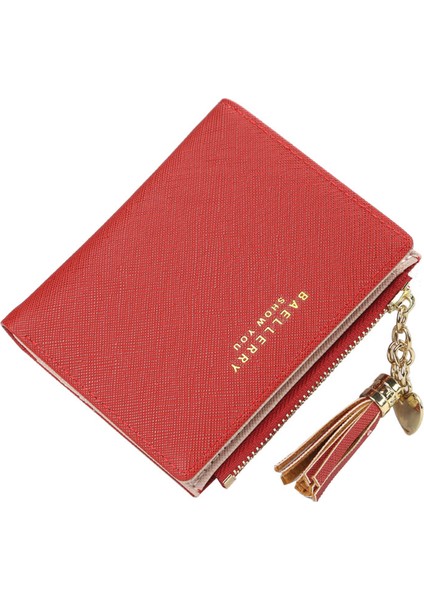 Baellerry Yeni Bayan Cüzdan Kısa Fermuar Çapraz Desen Çanta Yaratıcı Püskül Cüzdan Kore Versiyonu (Yurt Dışından) fiyatları
