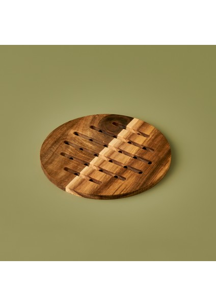 Harmony Nihale Yuvarlak Naturel (20 Cm)
