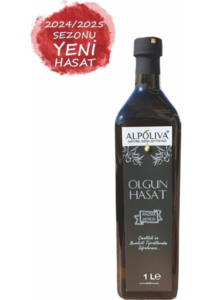 Olgun Hasat Naturel Sızma Zeytinyağı 1 lt