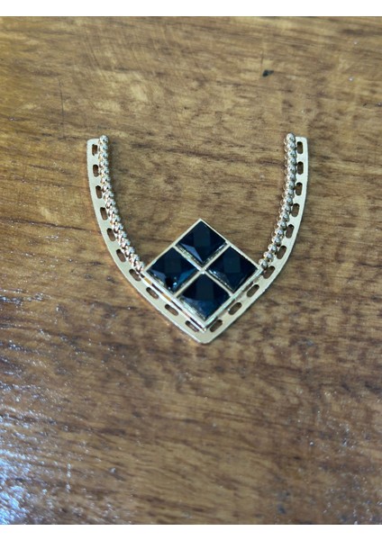 6x5 cm Delikli Siyah Taşlı Kolye Takı Yapım Aparatı fiyatları